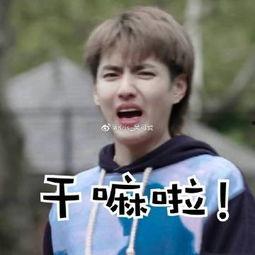 吴亦凡带字表情包